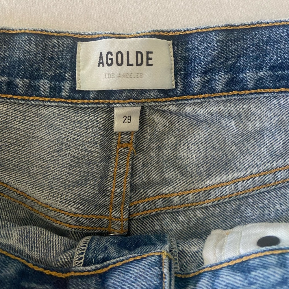 AGOLDE Parker Vintage Cut Off Short Swapmeet-Size 29 - Picture 4 of 7
